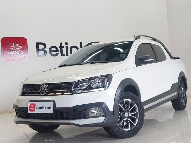 Volkswagen SAVEIRO 1.6 CROSS CD 16V FLEX 2P MANUAL 2021/2022 BETIOLO NOVOS E SEMINOVOS LAJEADO / Carros no Vale