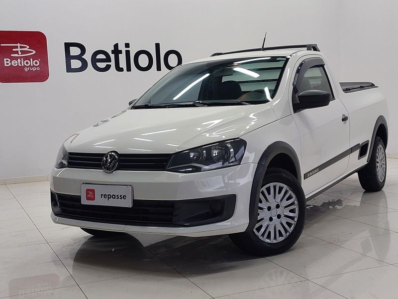 Volkswagen SAVEIRO 1.6 MI TRENDLINE CS 8V FLEX 2P MANUAL 2016/2016 BETIOLO NOVOS E SEMINOVOS LAJEADO / Carros no Vale