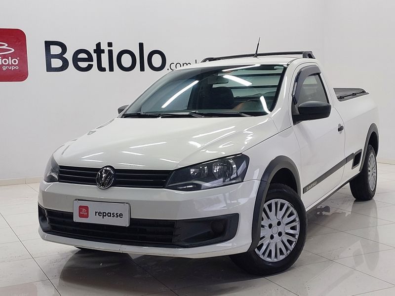 Volkswagen SAVEIRO 1.6 MI TRENDLINE CS 8V FLEX 2P MANUAL 2016/2016 BETIOLO NOVOS E SEMINOVOS LAJEADO / Carros no Vale