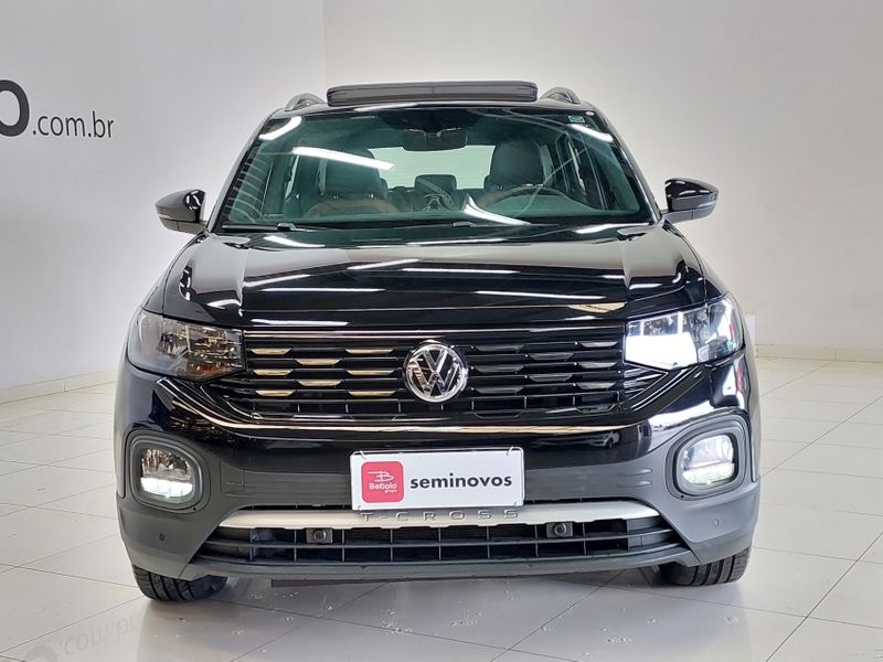 Volkswagen T-CROSS 1.0 200 TSI TOTAL FLEX COMFORTLINE AUTOMÁTICO 2019/2020 BETIOLO NOVOS E SEMINOVOS LAJEADO / Carros no Vale