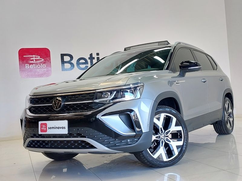 Volkswagen TAOS 1.4 250 TSI TOTAL FLEX HIGHLINE AUTOMÁTICO 2023/2023 BETIOLO NOVOS E SEMINOVOS LAJEADO / Carros no Vale