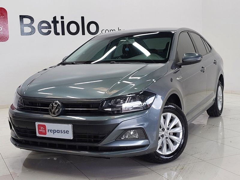 Volkswagen VIRTUS 1.0 200 TSI COMFORTLINE AUTOMÁTICO 2020/2021 BETIOLO NOVOS E SEMINOVOS LAJEADO / Carros no Vale