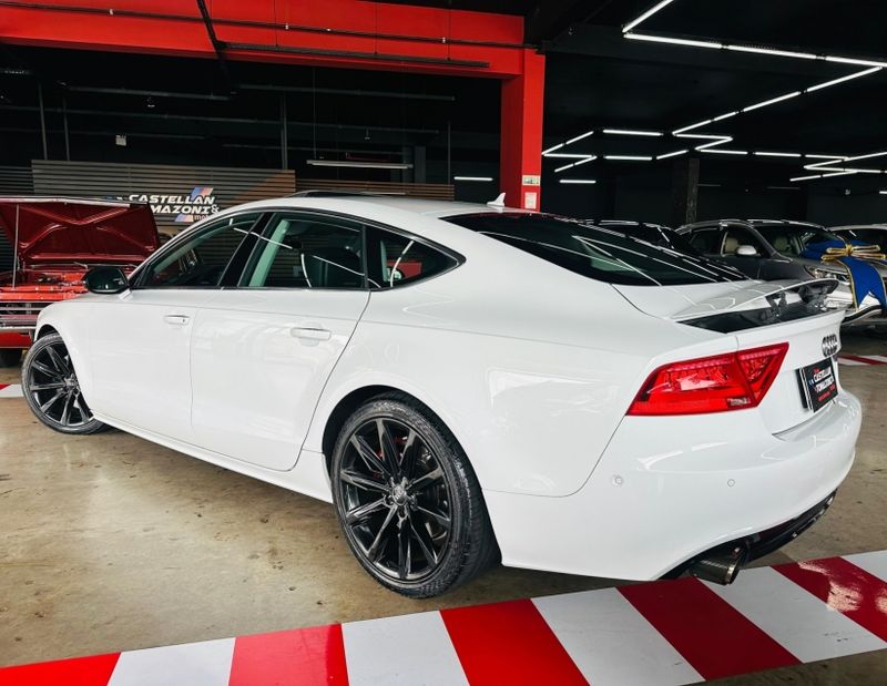 Audi A7 3.0 TFSI SPORTBACK AMBIENTE V6 GASOLINA 4P S-TRONIC 2014/2014 CASTELLAN E TOMAZONI MOTORS CAXIAS DO SUL / Carros no Vale