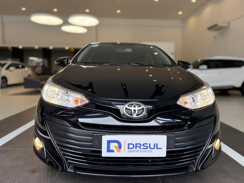 Toyota YARIS 1.5 16V FLEX SEDAN XL MULTIDRIVE 2018/2019 DRSUL SEMINOVOS CAXIAS DO SUL – LAJEADO – SANTA CRUZ DO SUL / Carros no Vale