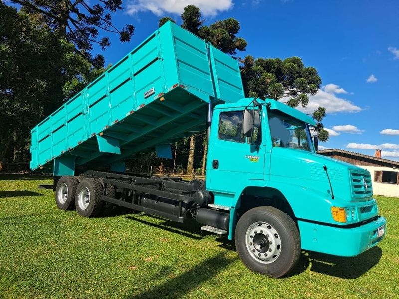 Mercedes-Benz 1620 L-1620 3-Eixos 2p Caçamba 1997/1997 CAMINHÕES & CAMIONETAS PASSO FUNDO / Carros no Vale