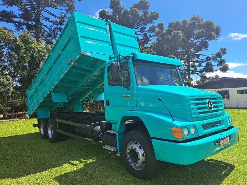 Mercedes-Benz 1620 L-1620 3-Eixos 2p Caçamba 1997/1997 CAMINHÕES & CAMIONETAS PASSO FUNDO / Carros no Vale