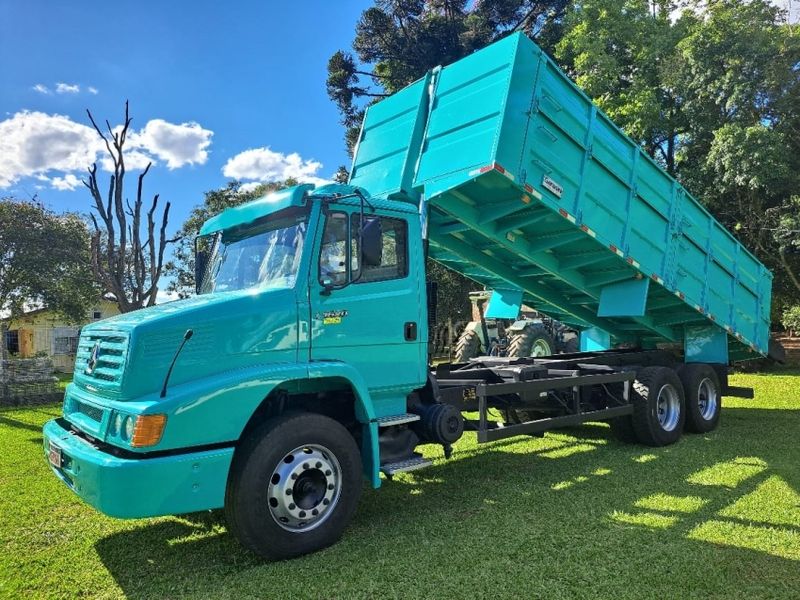 Mercedes-Benz 1620 L-1620 3-Eixos 2p Caçamba 1997/1997 CAMINHÕES & CAMIONETAS PASSO FUNDO / Carros no Vale