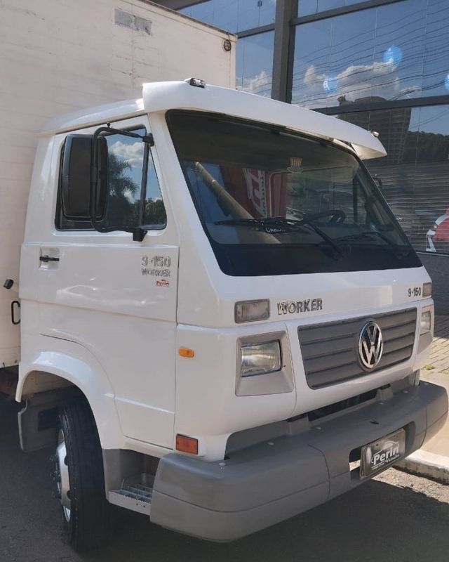 Volkswagen 9150 9-150 E Worker Baú 6,10 Mt 2008/2008 CAMINHÕES & CAMIONETAS PASSO FUNDO / Carros no Vale