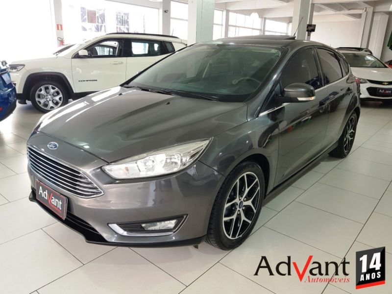 Ford FOCUS 2.0 TITANIUM 16V FLEX 4P POWERSHIFT 2016/2017 ADVANT AUTOMÓVEIS CAXIAS DO SUL / Carros no Vale