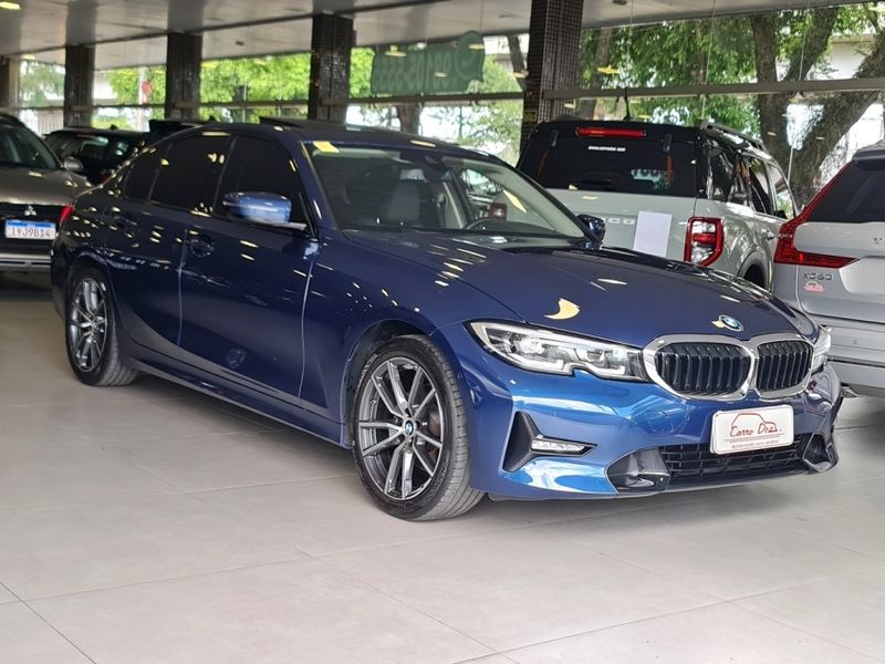 BMW 320i 2.0 16V TURBO FLEX SPORT GP AUTOMÁTICO 2021/2021 CARRO DEZ NOVO HAMBURGO / Carros no Vale