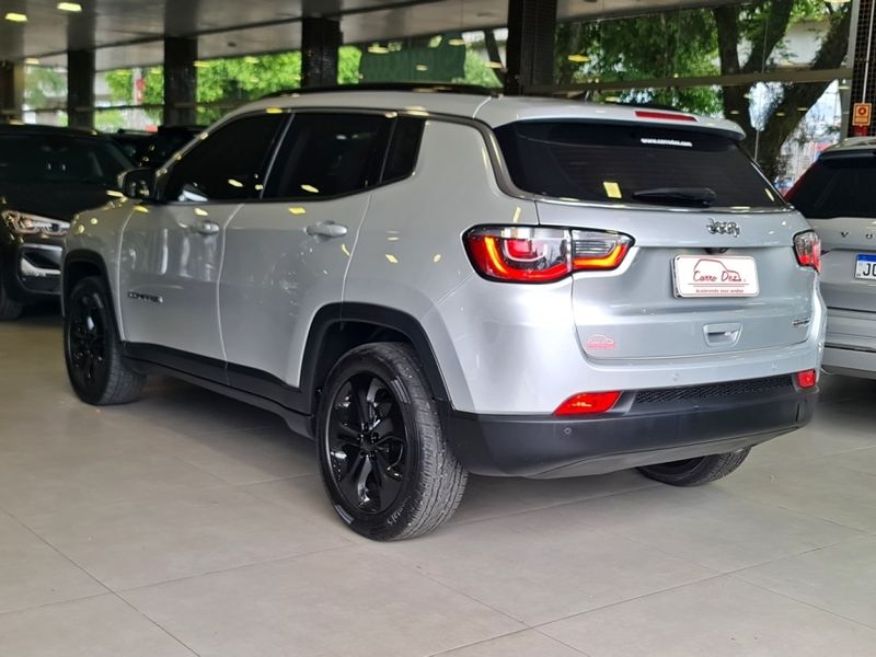 JEEP COMPASS 2.0 16V FLEX LONGITUDE AUTOMÁTICO 2018/2018 CARRO DEZ NOVO HAMBURGO / Carros no Vale