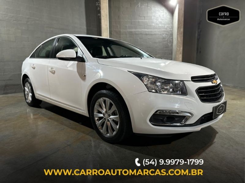 Chevrolet CRUZE 1.8 LT 16V FLEX 4P AUTOMÁTICO 2016/2016 CARRO AUTOMARCAS CAXIAS DO SUL / Carros no Vale