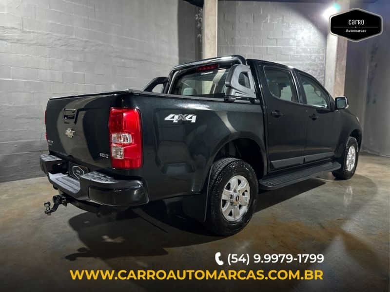 Chevrolet S10 2.8 LT 4X4 CD 16V TURBO DIESEL 4P MANUAL 2012/2013 CARRO AUTOMARCAS CAXIAS DO SUL / Carros no Vale