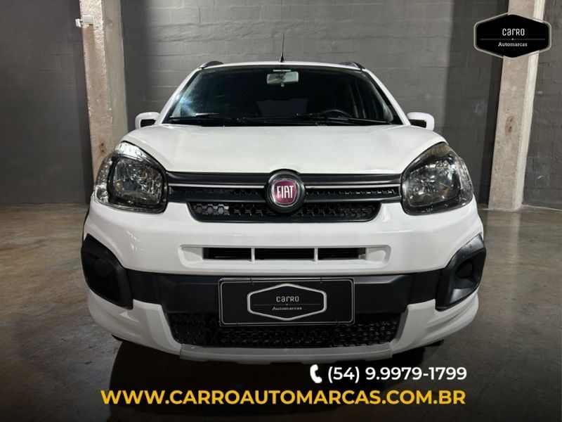 Fiat UNO 1.0 FIREFLY FLEX WAY 4P MANUAL 2020/2021 CARRO AUTOMARCAS CAXIAS DO SUL / Carros no Vale