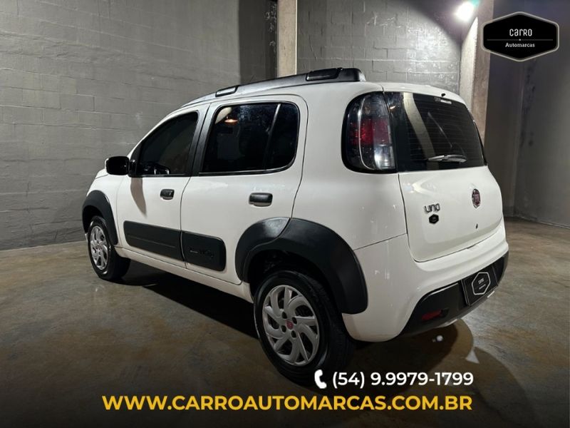 Fiat UNO 1.0 FIREFLY FLEX WAY 4P MANUAL 2020/2021 CARRO AUTOMARCAS CAXIAS DO SUL / Carros no Vale