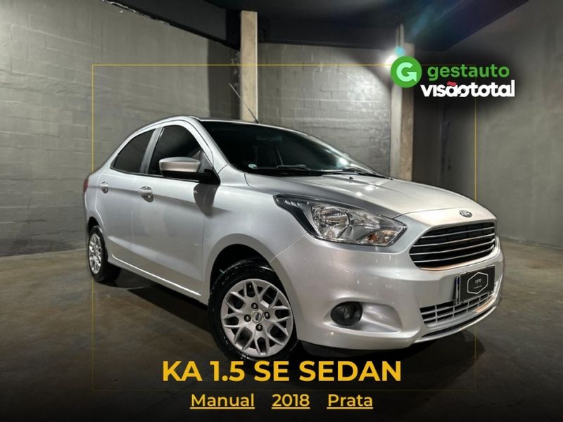 Ford KA + 1.0 TI-VCT FLEX SE PLUS MANUAL 2018/2018 CARRO AUTOMARCAS CAXIAS DO SUL / Carros no Vale