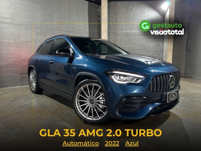 Mercedes-Benz GLA 35 AMG 2.0 CGI GASOLINA 4MATIC SPEEDSHIFT 2022/2022 CARRO AUTOMARCAS CAXIAS DO SUL / Carros no Vale