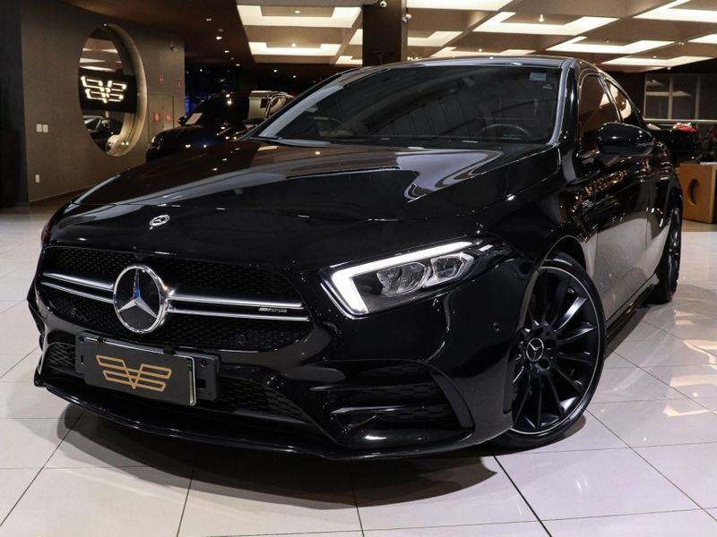 Mercedes-Benz A 35 AMG 2.0 CGI GASOLINA SEDAN 4MATIC 7G-DCT 2021/2022 VIA BELLA VEÍCULOS ESPECIAIS CAXIAS DO SUL / Carros no Vale