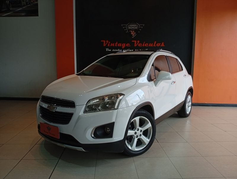 Chevrolet TRACKER 1.8 MPFI LTZ 4X2 16V FLEX 4P AUTOMÁTICO 2014/2015 VINTAGE VEÍCULOS CAXIAS DO SUL / Carros no Vale