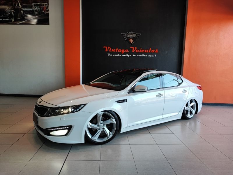 KIA OPTIMA 2.4 EX 16V GASOLINA 4P AUTOMÁTICO 2013/2014 VINTAGE VEÍCULOS CAXIAS DO SUL / Carros no Vale