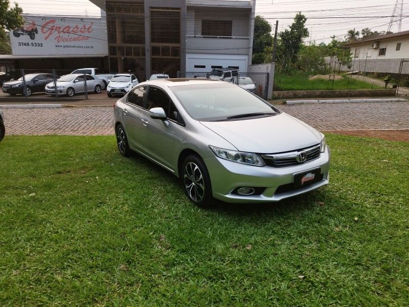 Honda CIVIC SEDAN EXS 2013 GRASSI VEÍCULOS LAJEADO / Carros no Vale