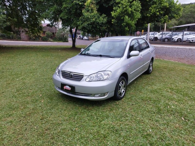 Toyota COROLLA XLi 1.8 2008 GRASSI VEÍCULOS LAJEADO / Carros no Vale