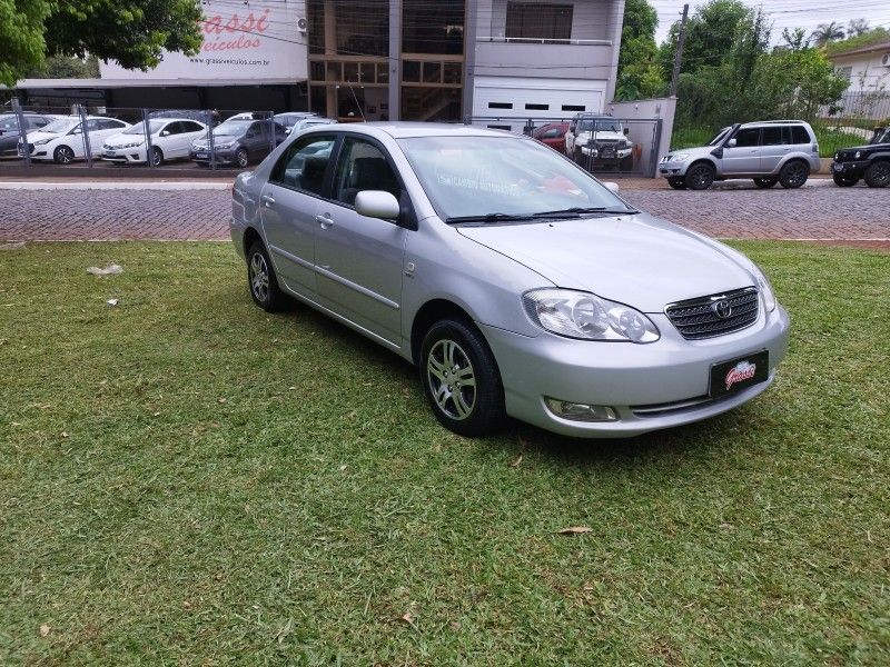 Toyota COROLLA XLi 1.8 2008 GRASSI VEÍCULOS LAJEADO / Carros no Vale