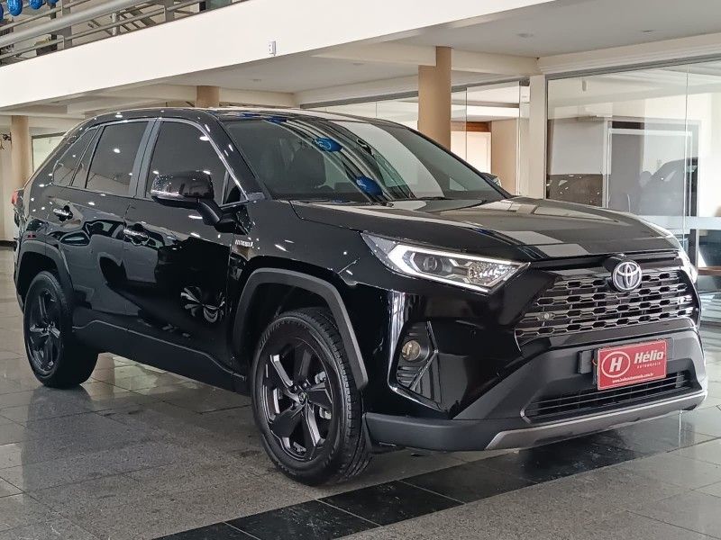 Toyota RAV-4 S HYBRID 2.5 4×4 2019 HÉLIO AUTOMÓVEIS LAJEADO / Carros no Vale