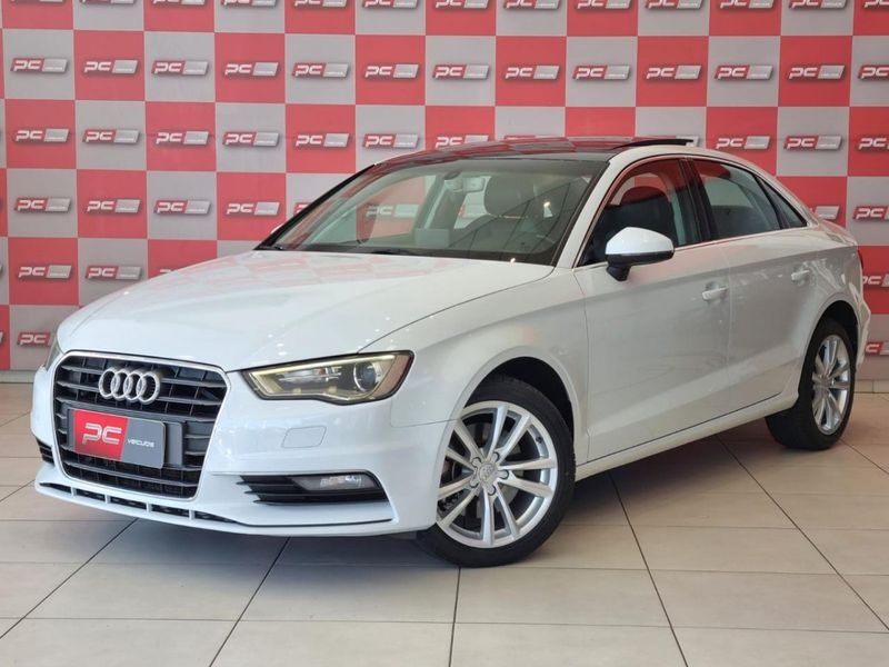 Audi A3 Sed Ambition 2.0 TSFI 220cv S-tronic 2015/2016 PC VEÍCULOS SANTA CRUZ DO SUL / Carros no Vale