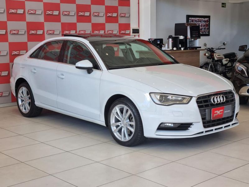 Audi A3 Sed Ambition 2.0 TSFI 220cv S-tronic 2015/2016 PC VEÍCULOS SANTA CRUZ DO SUL / Carros no Vale