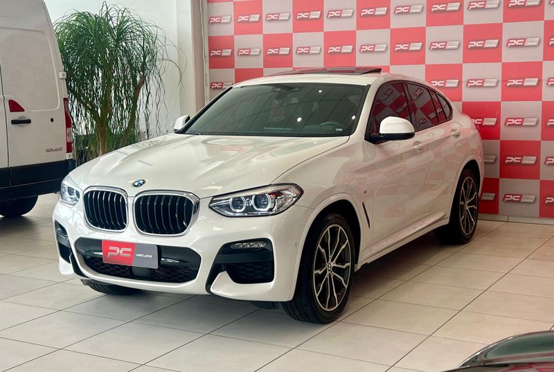 BMW X4 XDRIVE 30i M-Sport 2.0 TB 252cv 2020/2020 PC VEÍCULOS SANTA CRUZ DO SUL / Carros no Vale