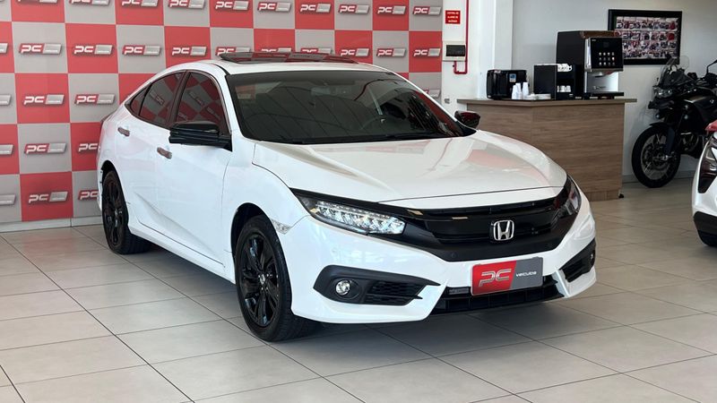 Honda Civic Sedan TOURING 1.5 Turbo 16V 2018/2018 PC VEÍCULOS SANTA CRUZ DO SUL / Carros no Vale