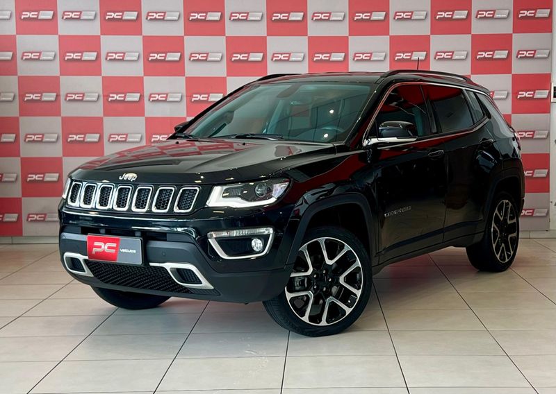 Jeep COMPASS LIMITED 2.0 4×4 16V 2020/2021 PC VEÍCULOS SANTA CRUZ DO SUL / Carros no Vale