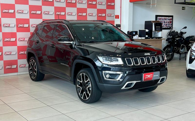 Jeep COMPASS LIMITED 2.0 4×4 16V 2020/2021 PC VEÍCULOS SANTA CRUZ DO SUL / Carros no Vale