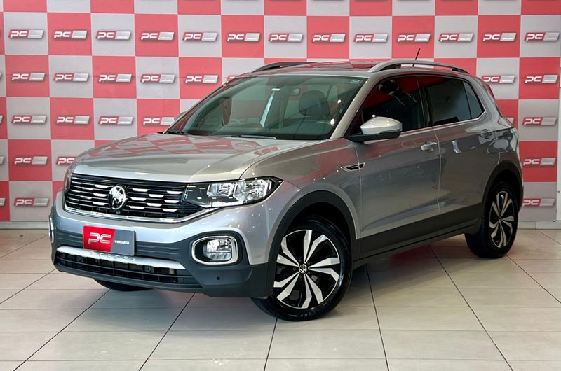 VOLKSWAGEN T-Cross Hig 250 TSI 1.4 16V 2023/2024 PC VEÍCULOS SANTA CRUZ DO SUL / Carros no Vale