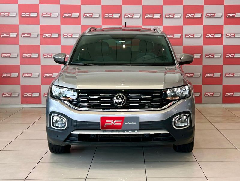 VOLKSWAGEN T-Cross Hig 250 TSI 1.4 16V 2023/2024 PC VEÍCULOS SANTA CRUZ DO SUL / Carros no Vale