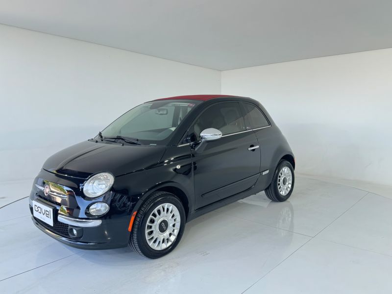 Fiat 500 Cabrio Air 2014/2015 COVEL VEICULOS ENCANTADO / Carros no Vale