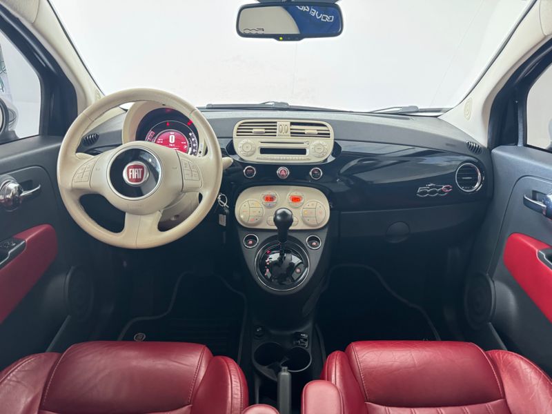 Fiat 500 Cabrio Air 2014/2015 COVEL VEICULOS ENCANTADO / Carros no Vale