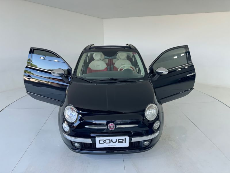 Fiat 500 Cabrio Air 2014/2015 COVEL VEICULOS ENCANTADO / Carros no Vale