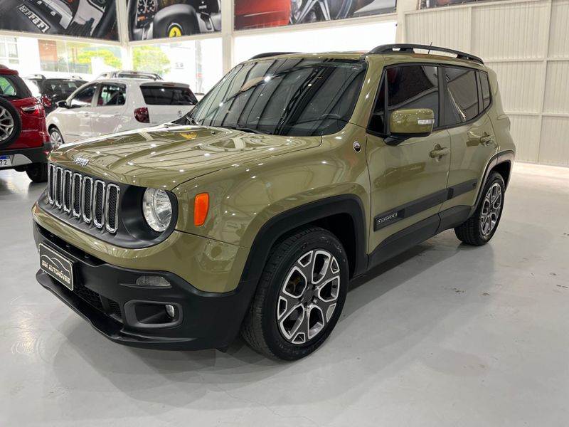 Jeep Renegade 1.8 16v Longitude 2015/2016 SIM AUTOMÓVEIS ROLANTE / Carros no Vale