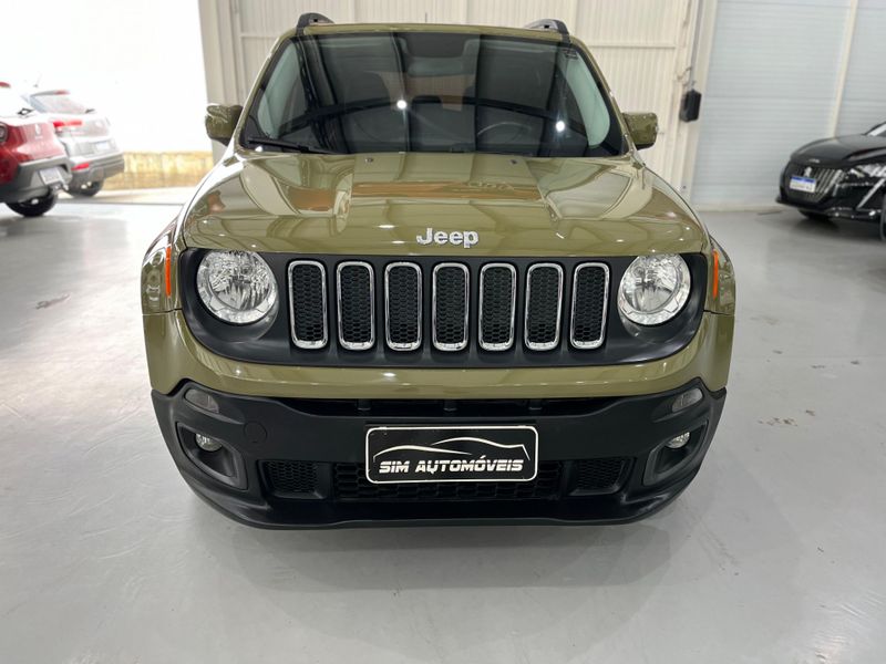 Jeep Renegade 1.8 16v Longitude 2015/2016 SIM AUTOMÓVEIS ROLANTE / Carros no Vale