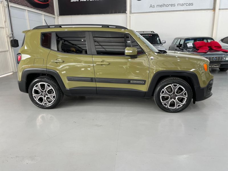 Jeep Renegade 1.8 16v Longitude 2015/2016 SIM AUTOMÓVEIS ROLANTE / Carros no Vale