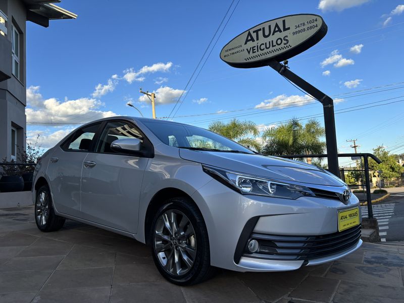 Toyota Corolla XEi 2.0 16V 2018/2019 ATUAL VEÍCULOS VISTA ALEGRE DO PRATA / Carros no Vale