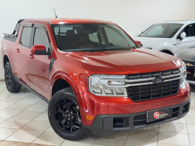 FORD MAVERICK 2.0 LARIAT FX4 ECOBOOST 2021/2022 SUL SERRA MOTORS CAXIAS DO SUL / Carros no Vale