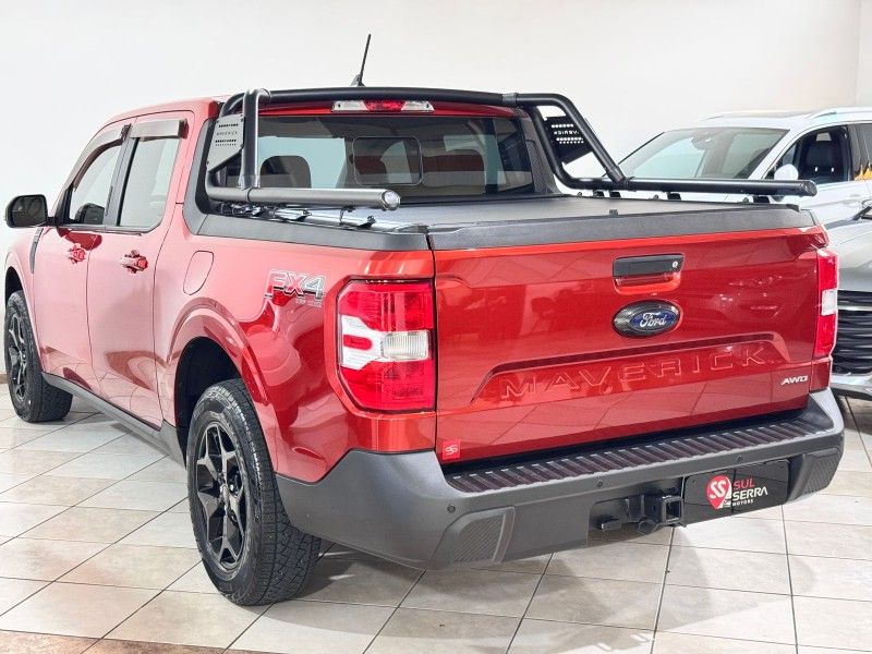 FORD MAVERICK 2.0 LARIAT FX4 ECOBOOST 2021/2022 SUL SERRA MOTORS CAXIAS DO SUL / Carros no Vale