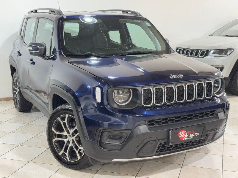 JEEP RENEGADE 1.3 LONGITUDE T270 TURBO 2022/2023 SUL SERRA MOTORS CAXIAS DO SUL / Carros no Vale