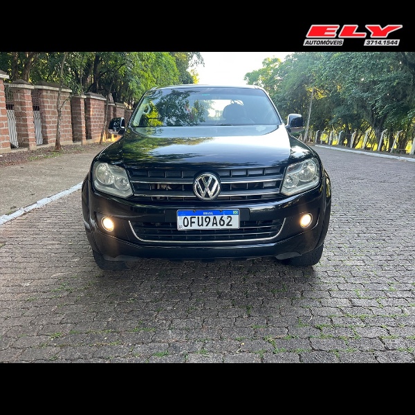 VOLKSWAGEN AMAROK 2.0 HIGHLINE 4X4 CD 16V TURBO INTERCOOLER DIESEL 4P AUTOMÁTICO 2012/2012 ELY AUTOMÓVEIS LAJEADO / Carros no Vale