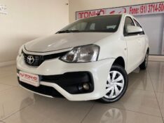 TOYOTA ETIOS 1.5 X AT SEDAN 2017/2018 TONHO AUTOMÓVEIS LAJEADO / Carros no Vale