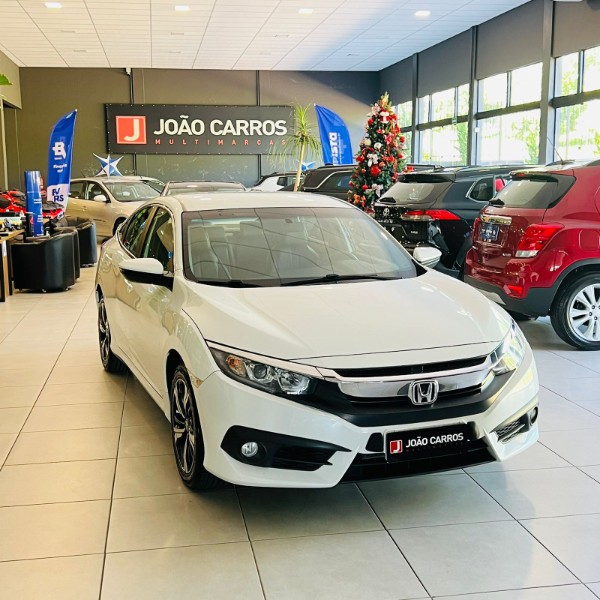 HONDA CIVIC 2.0 EXL 2017/2017 JOÃO CARROS MULTIMARCAS GUAPORÉ / Carros no Vale