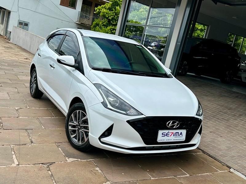 HYUNDAI HB20 DIAMOND PLUS 1.0 TGDI 2021/2022 SÉTIMA VEÍCULOS GUAPORÉ / Carros no Vale